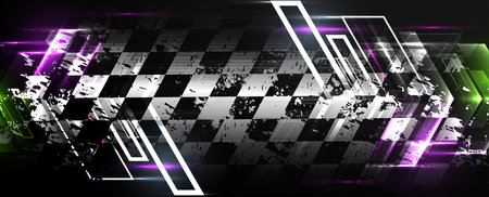 Race sport concept design backgroundのイラスト素材