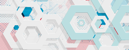 Futuristic high technology abstract circuit board background