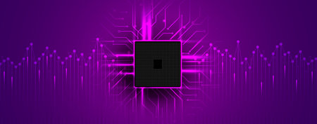 Futuristic high technology abstract circuit board background