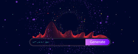 Business abstract global communication web banner, lines connected with dots design