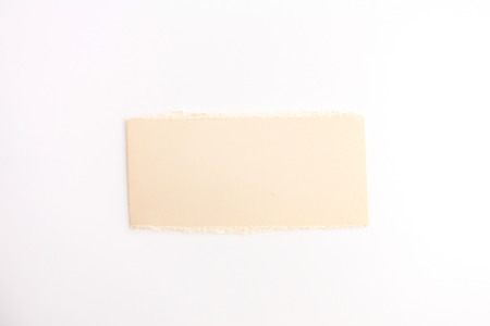 Ripped pieces of paper  with soft shadows.の写真素材