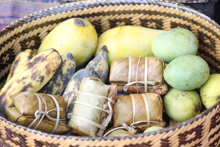 Khao Tom Madの写真素材