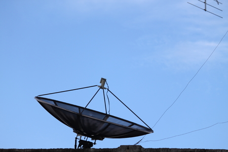 satellite dishの写真素材