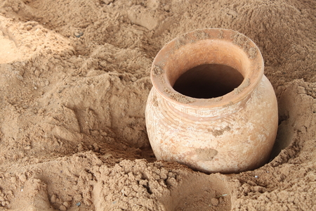 Antique jarsの写真素材