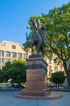 Danylo King Monument in Lvivのeditorial素材