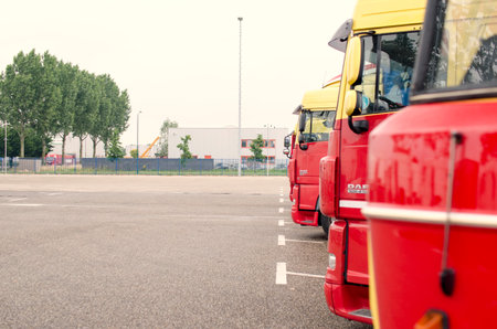 Truck closeupのeditorial素材