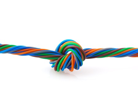 Wire knotの写真素材