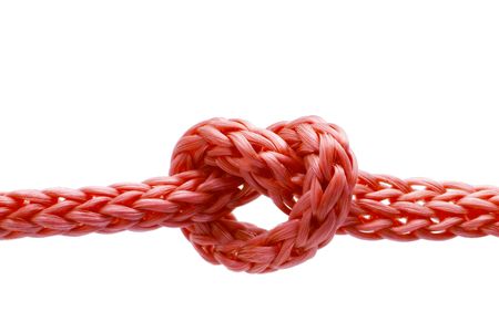 Knot isolated on white backgroundの写真素材