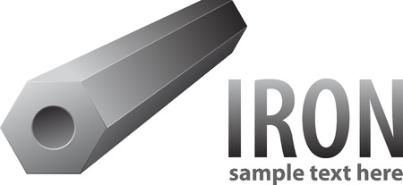 Iron iconのイラスト素材