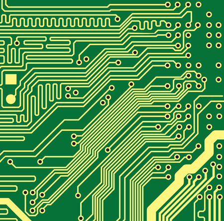Printed board background. Vector illustration.のイラスト素材