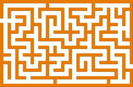Orange  labyrinthのイラスト素材