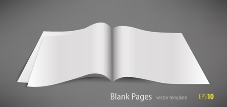 Blank pagesのイラスト素材