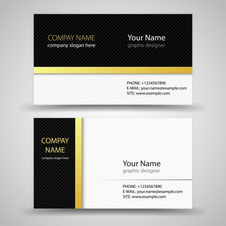 Vector abstract creative business cards  set template のイラスト素材
