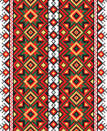 Ukrainian national ornament  Vector illustration のイラスト素材