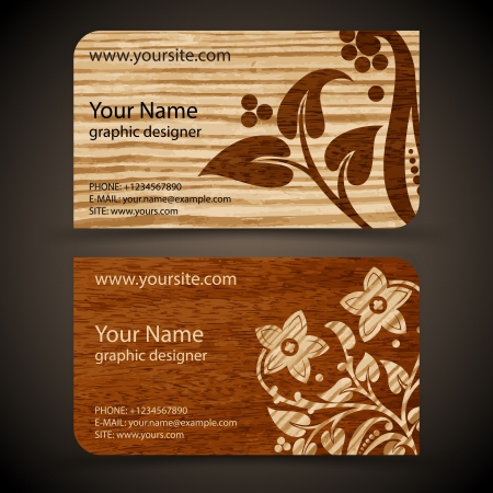  abstract creative business cards (set template)のイラスト素材