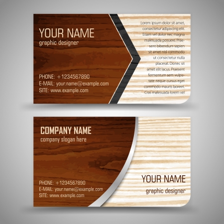 abstract creative business cards (set template)のイラスト素材