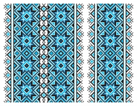 Ukrainian national ornament. Vector illustration.のイラスト素材