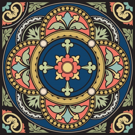 Vintage Old Ornamentのイラスト素材