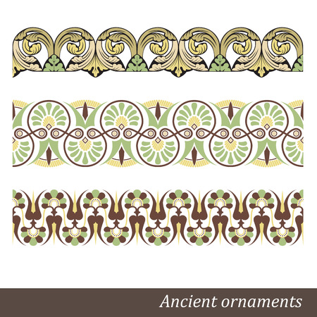 Old greek ornament  Vector illustration のイラスト素材