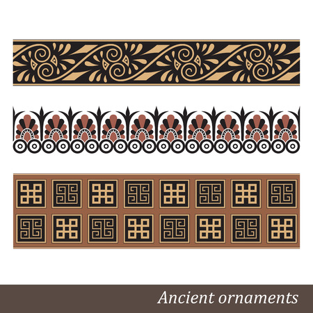 Old greek ornament  Vector illustration のイラスト素材
