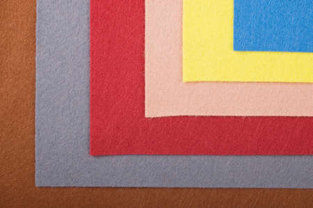 Multi-coloured rags of a fabric for needleworkの写真素材