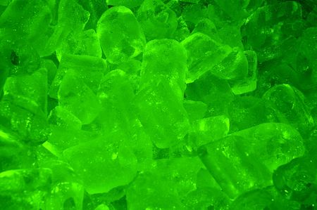 Green Ice Background . . . の写真素材