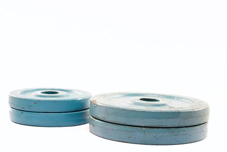 Gym Weight isolated on white background .の写真素材