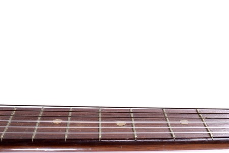 Abstract Detail Photo of a Guitar .の写真素材