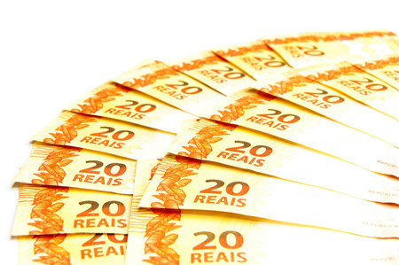 brazilian currency - twenty Real  