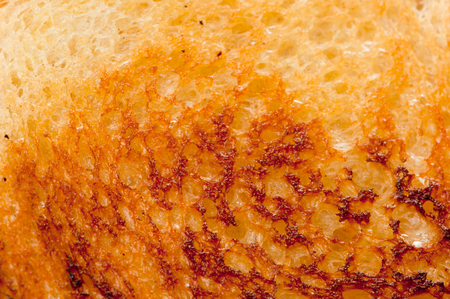 Toasted butter sandwich background  .の写真素材