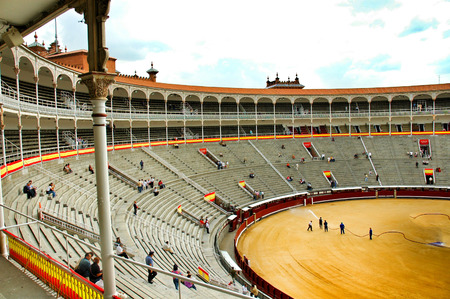 Madrid Bull Arena stadium Spain .のeditorial素材