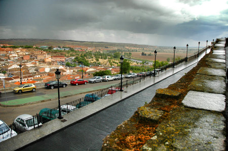 Toledo country side of Spain