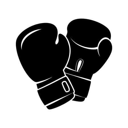 Boxing gloves icon, vector illustrationのイラスト素材