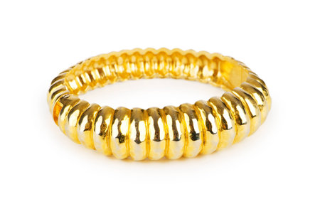 Bracelet isolated on the white backgroundの写真素材