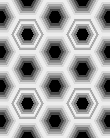 Abstract black and white background, seamless patternのイラスト素材