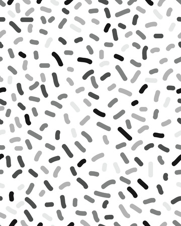 Seamless pattern with confetti on a white backgroundのイラスト素材