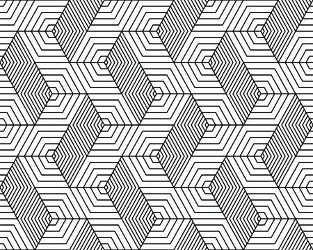 Seamless polygonal pattern background, creative design templates