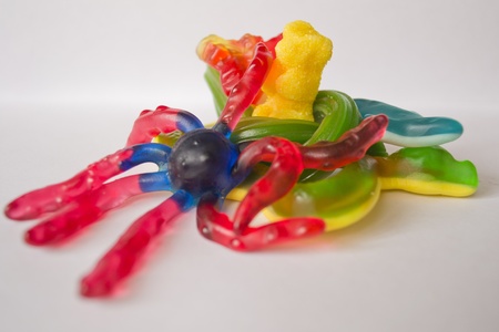 Figured jelly candiesの写真素材