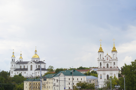 Central part of Vitebsk city, Belarusのeditorial素材