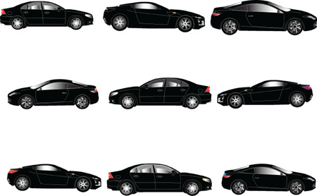 auto collection - vectorのイラスト素材