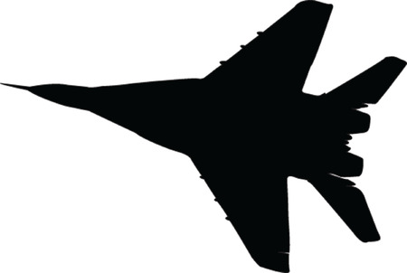 airplane - vectorのイラスト素材