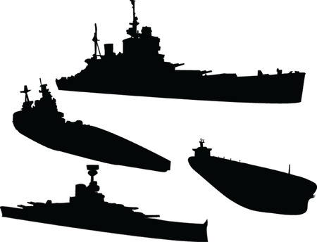 ships collectionのイラスト素材