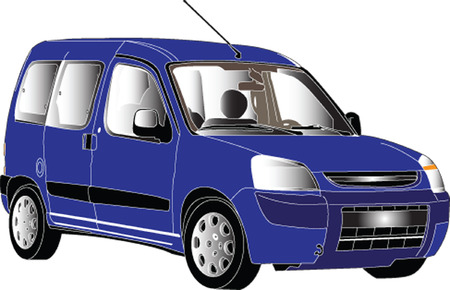 sports utility vehicle - vectorのイラスト素材