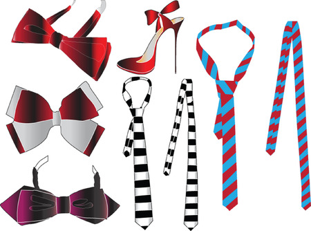 necktie collection - vectorのイラスト素材