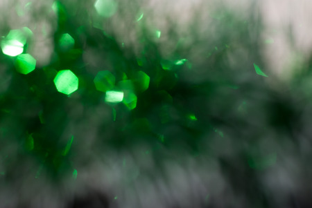 green bokeh backgroundの写真素材
