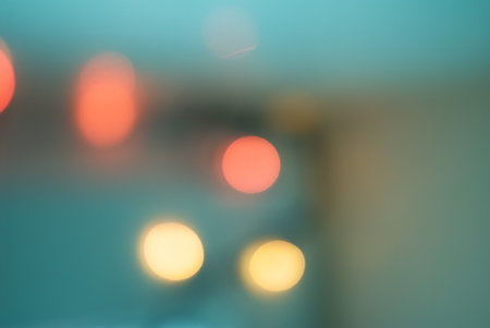 abstract colorful defocused circular facula,abstract background, bokeh
