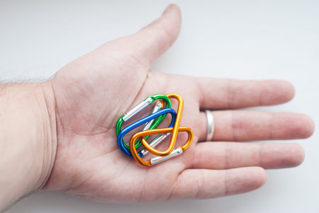metal carabiner,