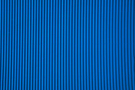 Blue material background texture, corrugated surface, color carton for applications