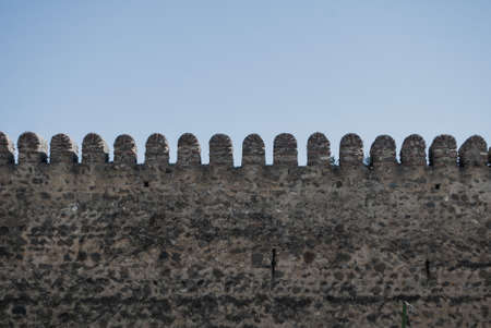 ancient walls of the old city. Georgian ruinsの写真素材