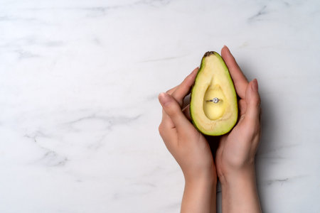avocado ring box wedding wise vegetable wedding marriage